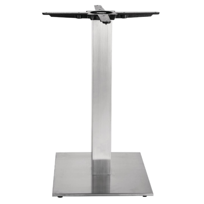 Stainless Steel Square Table Base