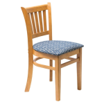 Brooklyn Oak Dining Chair with Padded Seat