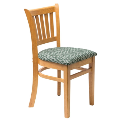 Brooklyn Oak Dining Chair with Padded Seat