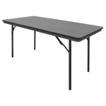 Toronto ABS Rectangular Folding Table Grey