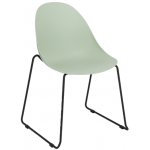 Star Polypropylene Skid Frame Chair