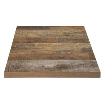RUSTIC URBAN 48MM THICK SQUARE TOP (PRE-DRILLED)