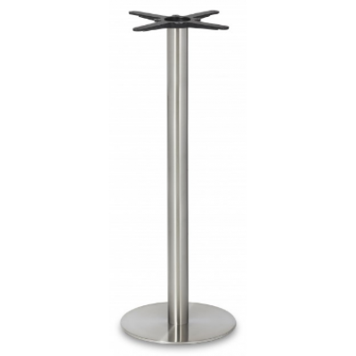 James Stainless Steel Round Poseur Base