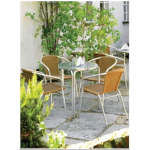 Cheltenham Beige Wicker Outdoor Cafe Chair