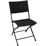 Birchall Outdoor Folding Wicker Square Table
